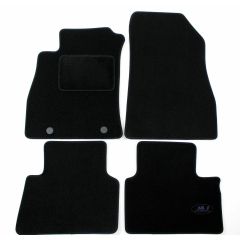Tapis De Sol Noir Velours Sur Mesure Pour Nissan Juke 2010-2018, Ajustement précis, Base Antidérapante, Renforcée Dans la Zone de la Pédale