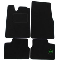 Tapis De Sol Noir Velours Sur Mesure Pour Opel Vectra A 1988-1995, Ajustement précis, Base Antidérapante, Renforcée Dans la Zone de la Pédale