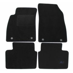 Tapis De Sol Noir Velours Sur Mesure Pour Opel Insignia A 2008-2016, Ajustement précis, Base Antidérapante, Renforcée Dans la Zone de la Pédale