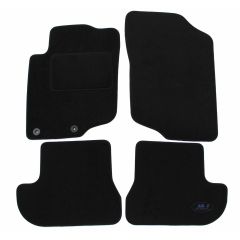 Tapis De Sol Noir Velours Sur Mesure Pour Peugeot 207 CC 2007-2015, Ajustement précis, Base Antidérapante, Renforcée Dans la Zone de la Pédale
