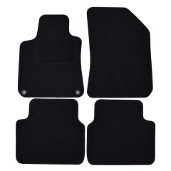 Tapis De Sol Noir Velours Sur Mesure Pour Peugeot 308 SW 2014-2021, Ajustement précis, Base Antidérapante, Renforcée Dans la Zone de la Pédale