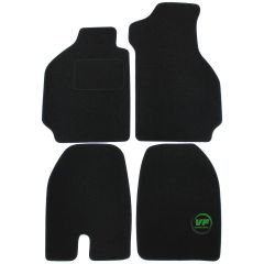 Tapis De Sol Noir Velours Sur Mesure Pour Peugeot 911 Targa 1978-1983, Ajustement précis, Base Antidérapante, Renforcée Dans la Zone de la Pédale