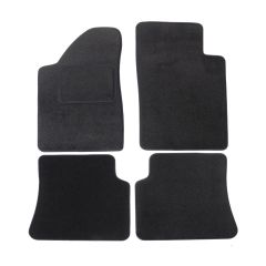 Tapis De Sol Noir Velours Sur Mesure Pour Renault Megane 1 1996-2002, Ajustement précis, Base Antidérapante, Renforcée Dans la Zone de la Pédale