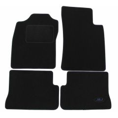 Tapis De Sol Noir Velours Sur Mesure Pour Renault Megane Coupe 96-02, Ajustement précis, Base Antidérapante, Renforcée Dans la Zone de la Pédale