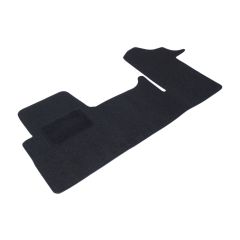 Tapis De Sol Noir Velours Sur Mesure Pour Renault Master depuis 2010, Ajustement précis, Base Antidérapante, Renforcée Dans la Zone de la Pédale