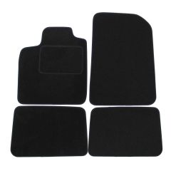 Tapis De Sol Noir Velours Sur Mesure Pour Renault Twingo 2007-2013, Ajustement précis, Base Antidérapante, Renforcée Dans la Zone de la Pédale