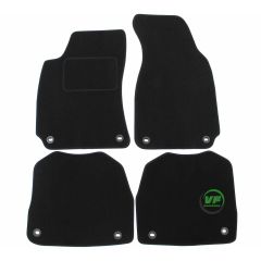 Tapis De Sol Noir Velours Sur Mesure Pour Skoda Superb 1 2000-2008, Ajustement précis, Base Antidérapante, Renforcée Dans la Zone de la Pédale