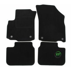 Tapis De Sol Noir Velours Sur Mesure Pour Suzuki SX4 2005-2011, Ajustement précis, Base Antidérapante, Renforcée Dans la Zone de la Pédale