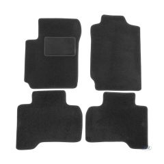 Tapis De Sol Noir Velours Sur Mesure Pour Suzuki Grand Vitara 2005-2015, Ajustement précis, Base Antidérapante, Renforcée Dans la Zone de la Pédale