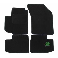 Tapis De Sol Noir Velours Sur Mesure Pour Suzuki Swift 2005-2010, Ajustement précis, Base Antidérapante, Renforcée Dans la Zone de la Pédale