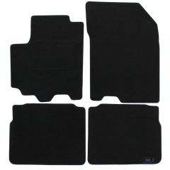 Tapis De Sol Noir Velours Sur Mesure Pour Suzuki SX4 S-Cross 2013-2021, Ajustement précis, Base Antidérapante, Renforcée Dans la Zone de la Pédale