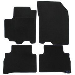 Tapis De Sol Noir Velours Sur Mesure Pour Suzuki Vitara depuis 2015, Ajustement précis, Base Antidérapante, Renforcée Dans la Zone de la Pédale