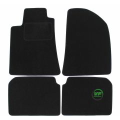 Tapis De Sol Noir Velours Sur Mesure Pour Toyota Avensis 2003-2008, Ajustement précis, Base Antidérapante, Renforcée Dans la Zone de la Pédale