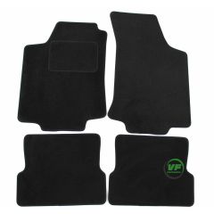 Tapis De Sol Noir Velours Sur Mesure Pour Volkswagen Golf 3 Mk3 1991-1997, Ajustement précis, Base Antidérapante, Renforcée Dans la Zone de la Pédale