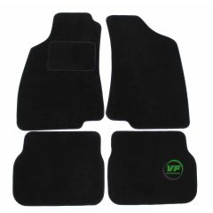 Tapis De Sol Noir Velours Sur Mesure Pour Volkswagen Passat B3 Variant 1987-1993, Ajustement précis, Base Antidérapante, Renforcée Dans la Zone de la Pédale