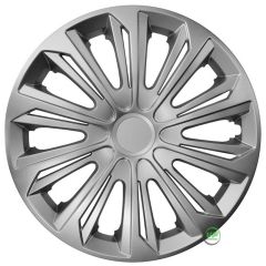 Enjoliveurs de Roue élégants 14" Strong Laqué Argent, De 4 Piéce, La Fixation se Fait par Simple Clipsage sur la Jante, Facile à Entretenir